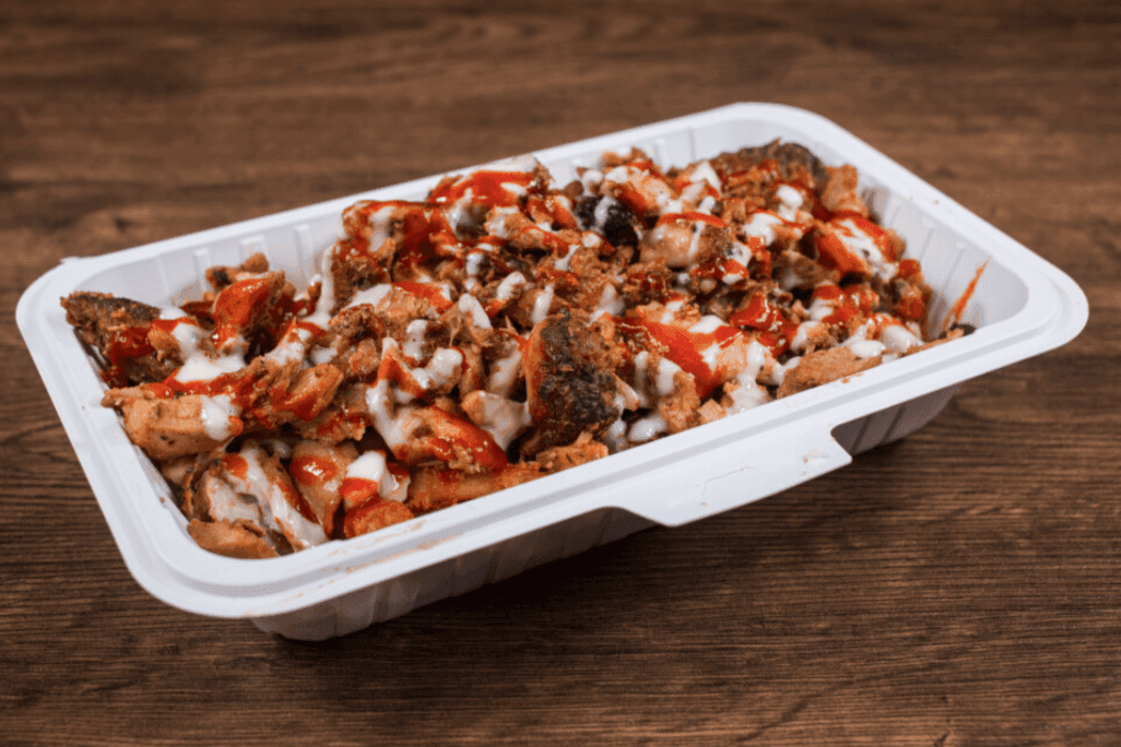 Chicken Shawarma Poutine Bowl