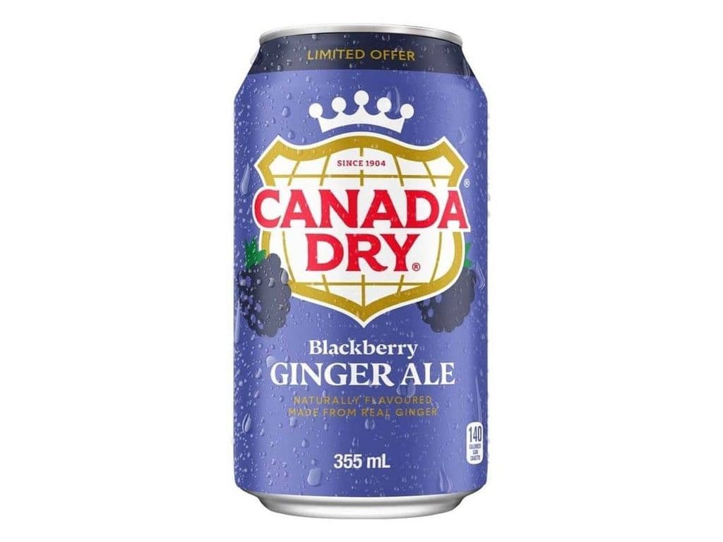 CANADA DRY (355ml) - Black Berry GingerAle