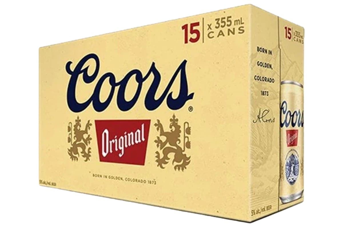 Coors Original 355ml 15pk Can