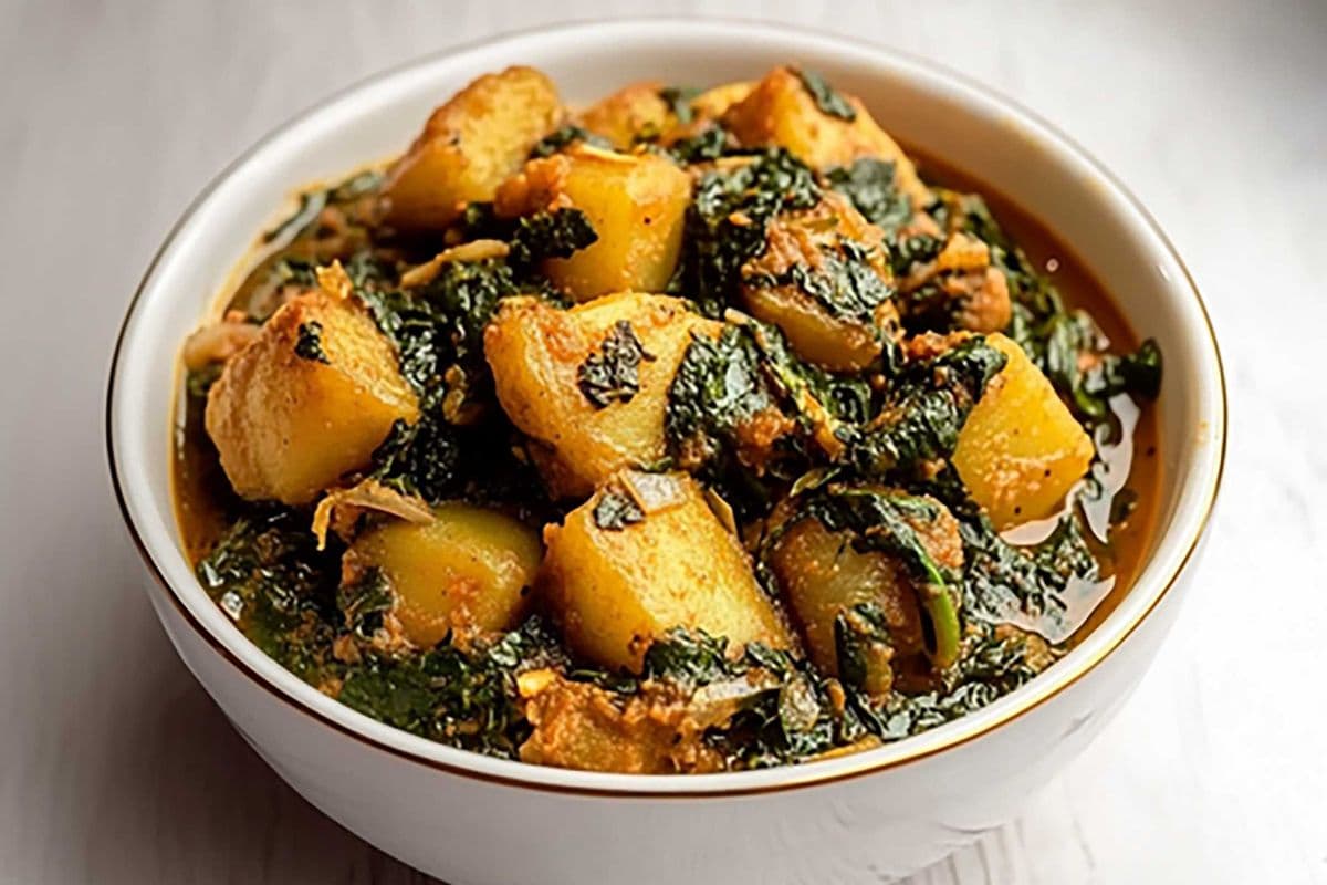 Saag Aloo