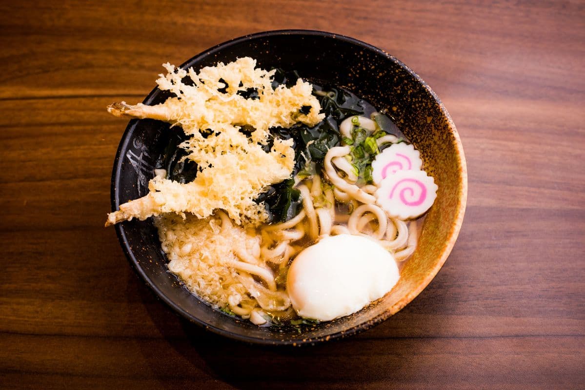 Shrimp Tempura (4 pcs) Udon Noodle Soup (A911)