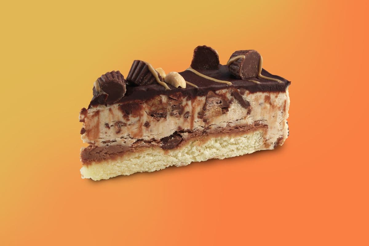 Reese Peanut Butter Blondie Cake