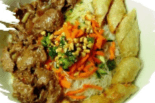 GF5. Vermicelli with Beef & Pork Rice Paper Rolls