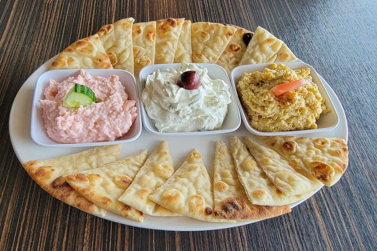 Royal Three-Dip Platter
