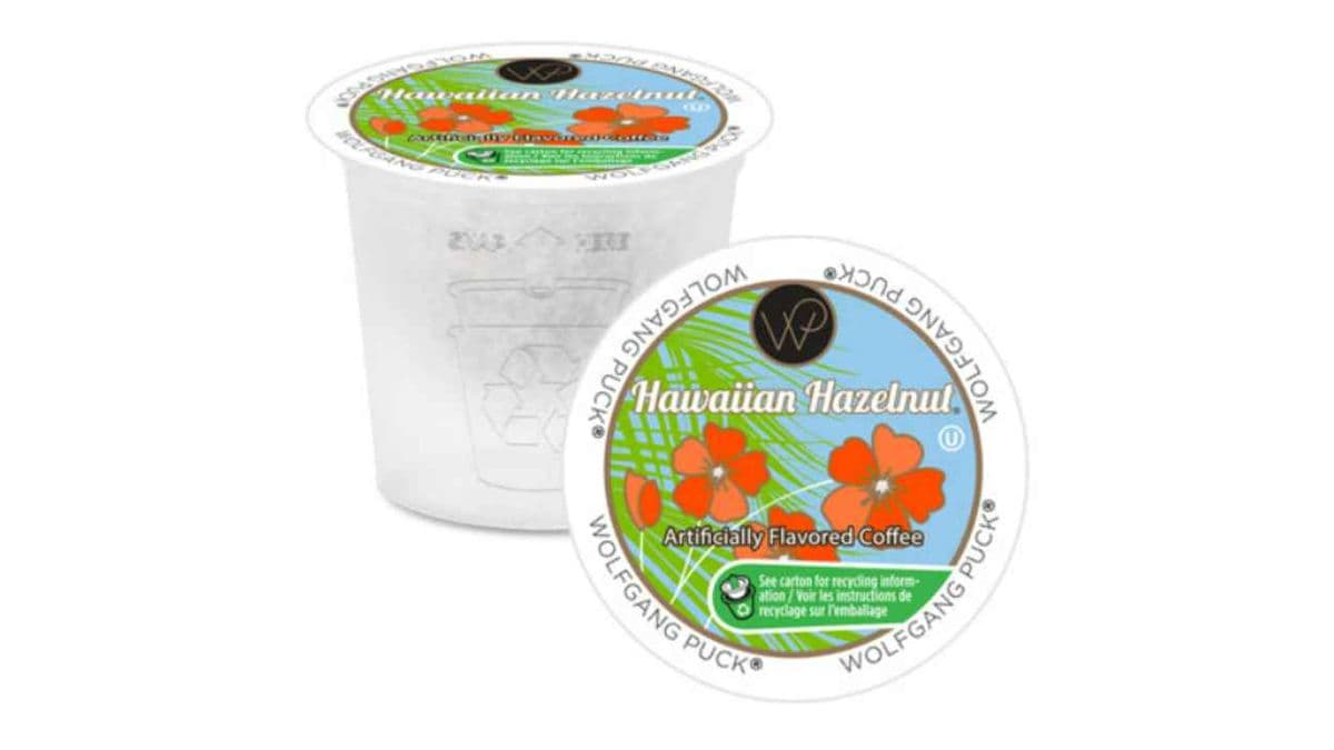Wolfgang Puck Hawaiian Hazelnut Single Serve Coffee