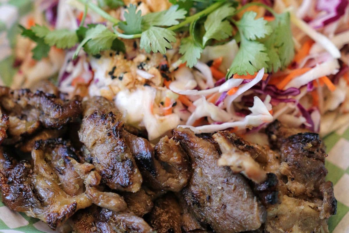 Viet Slaw with Lemongrass Pork