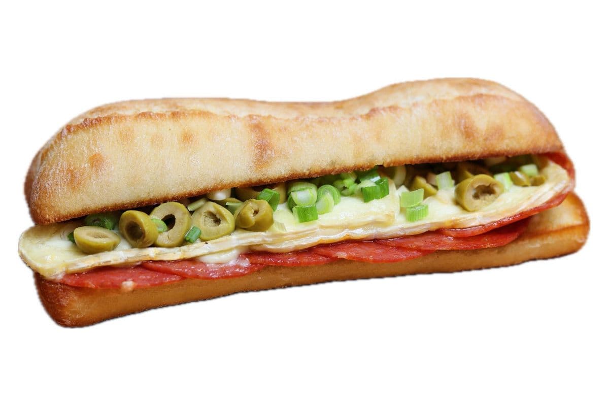 Hot Salami + Brie Cheese