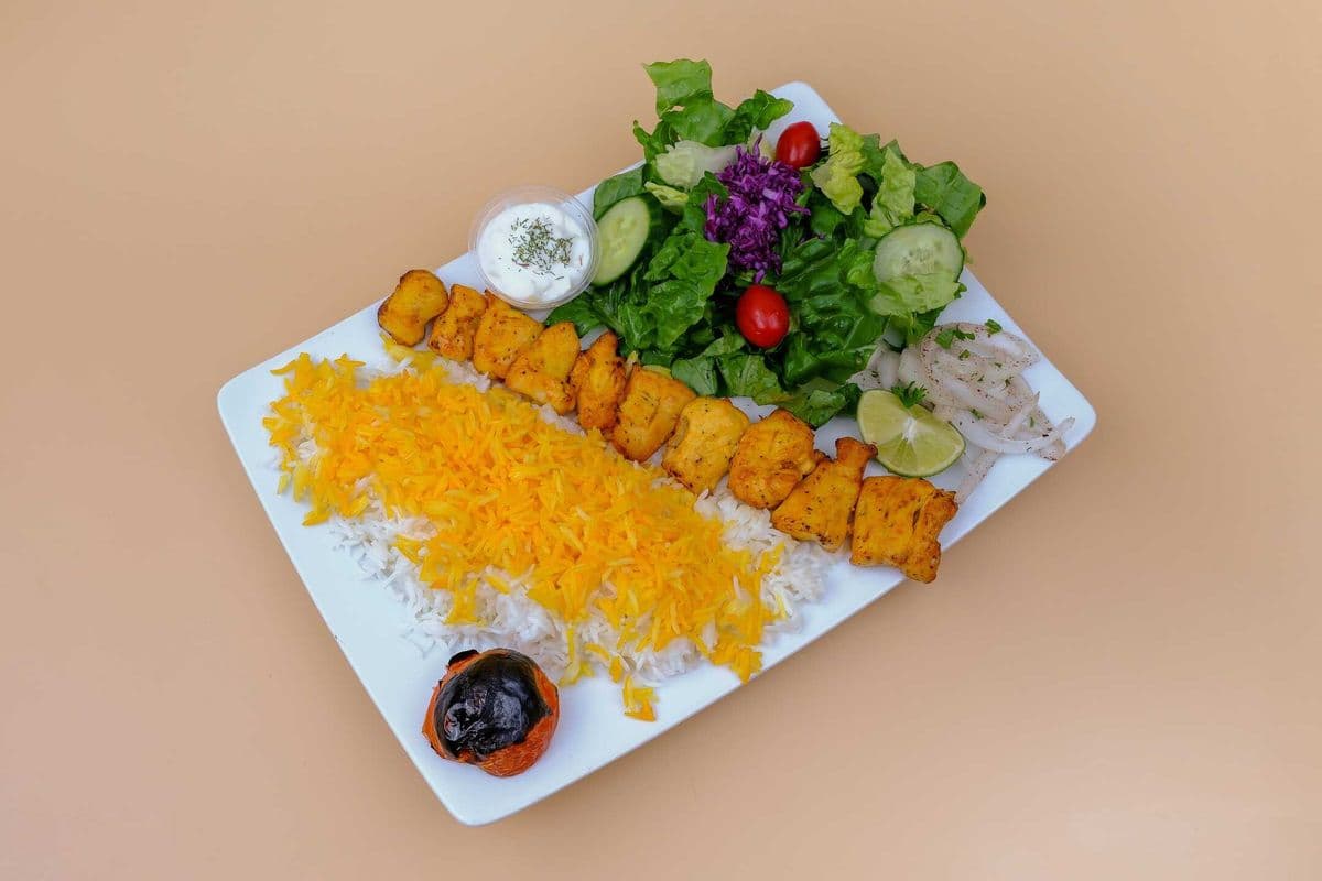 Golden Chicken Kebab