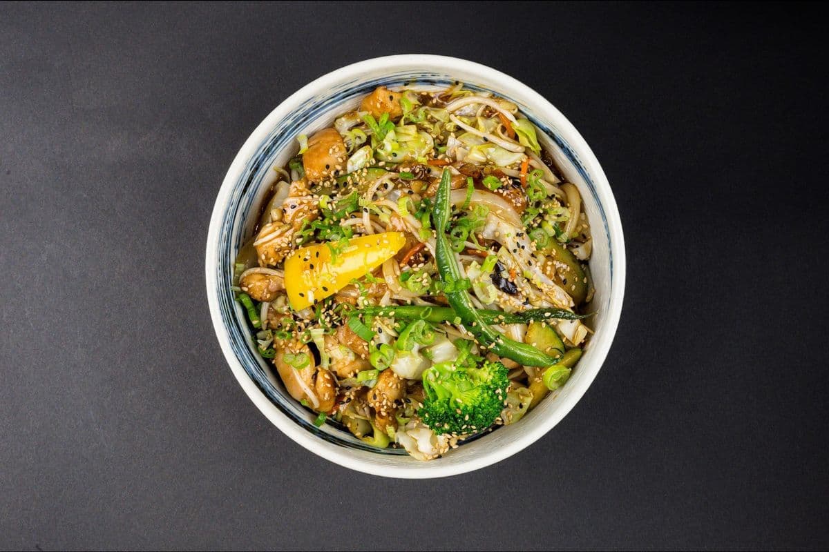 Chicken Yakisoba