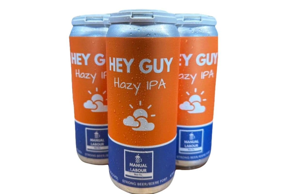 Manual Labour Hey Guy Hazy Ipa 4 CANS (4 x 473 ML)