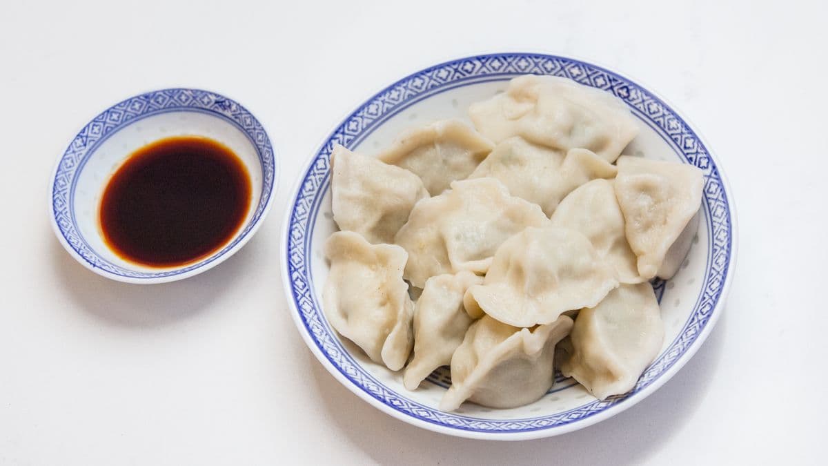 01. Boiled Pork and Chive Dumplings