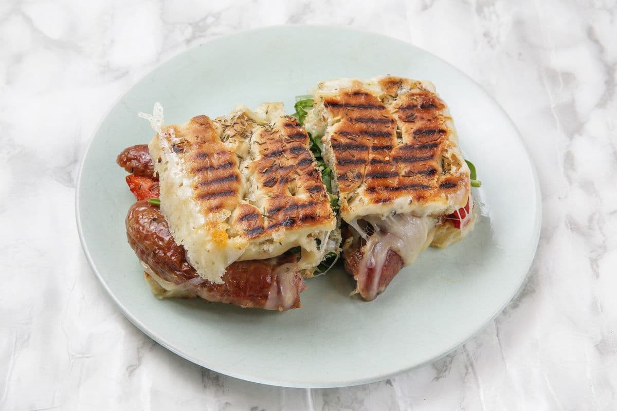 Italian Sausage Panini