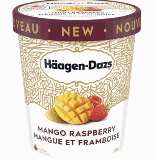 Häagen-Dazs Mango Raspberry (450ml)