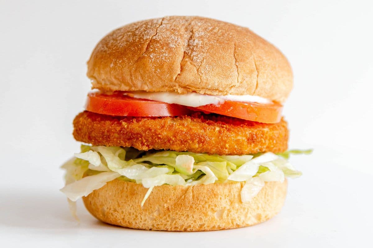 'Chicken' Run Burger Meal
