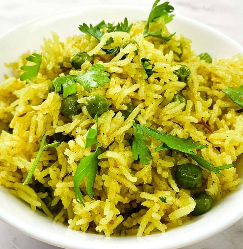 GREEN PEAS PULAO
