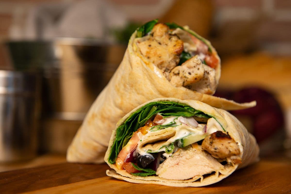 Chicken Souvlaki Pita