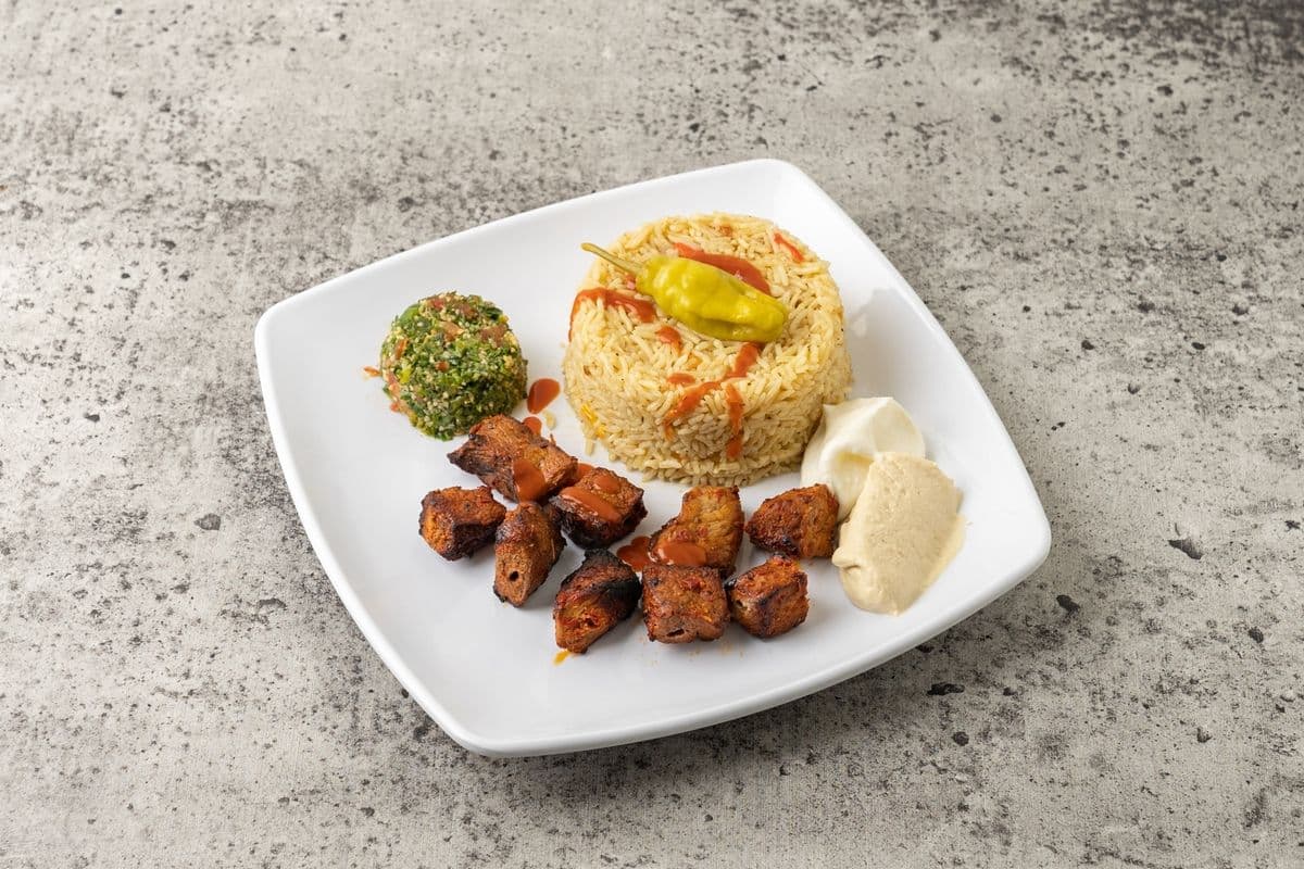 Beef Cube Plate