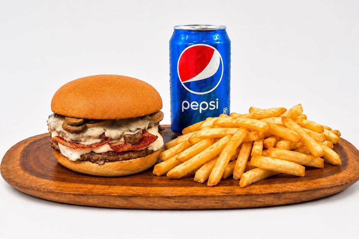$5 Deal - Swiss Burger Combo
