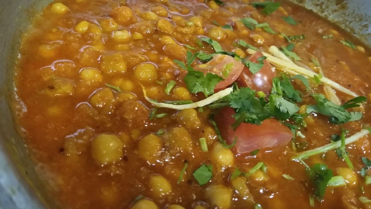 Channa Madras- flavorful