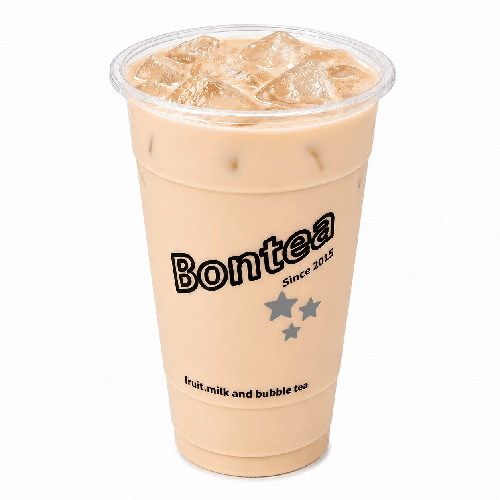 Honey Green Milk Tea / 蜂蜜奶绿