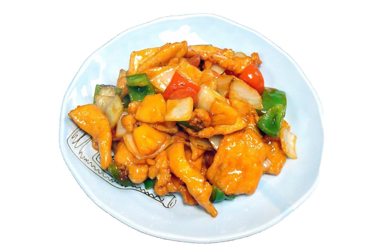 176. Chicken with Young Ginger 紫羅雞片