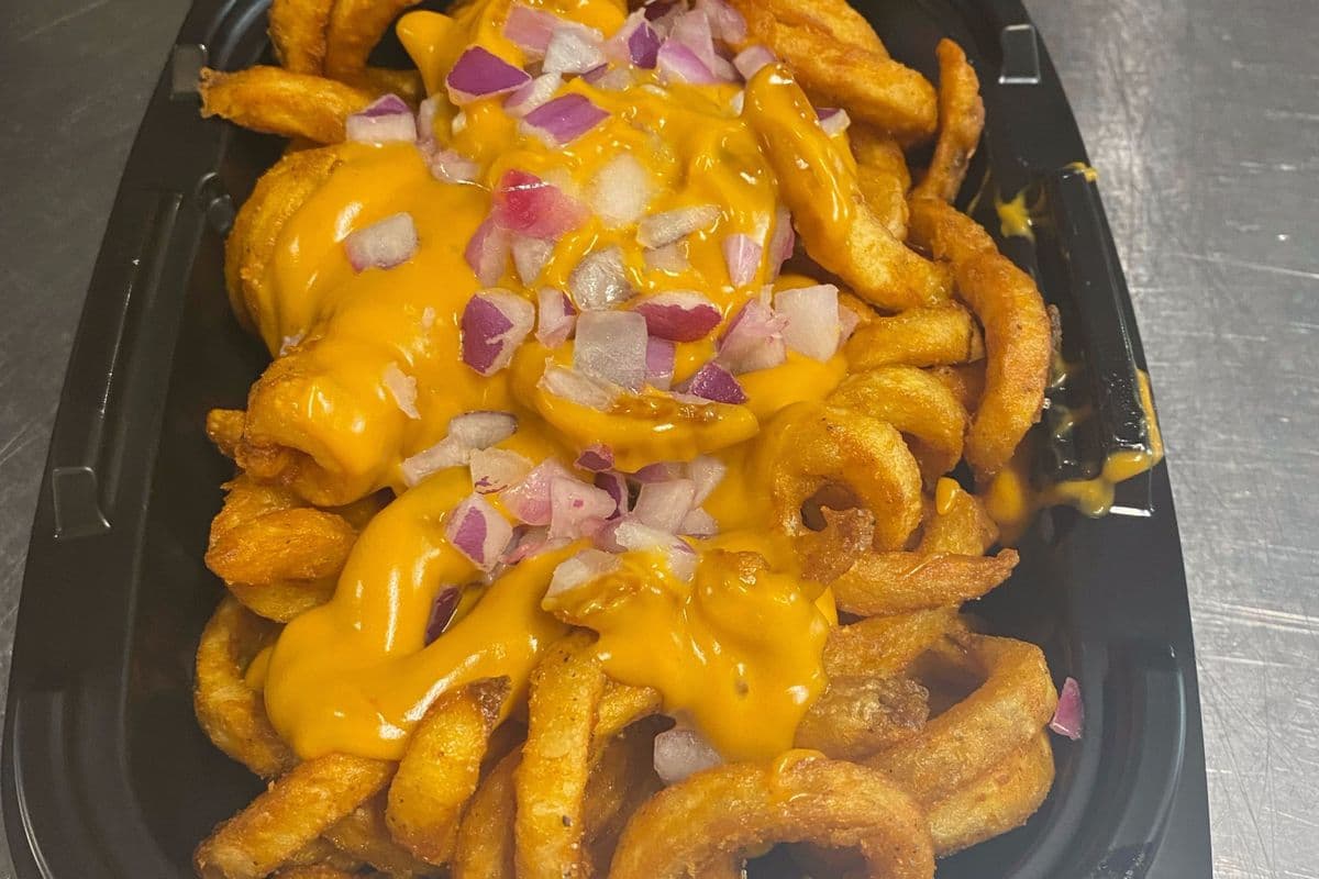 Small Spicey Cheezy Curly Fries