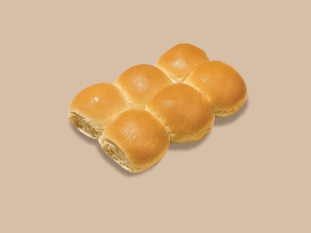 White Dinner Roll - 6 pack