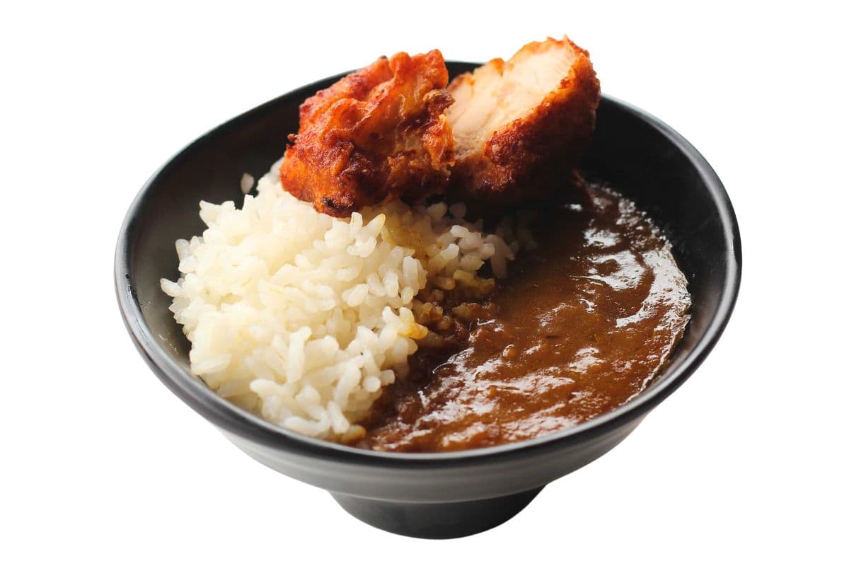 Mini Karaage Curry on Rice