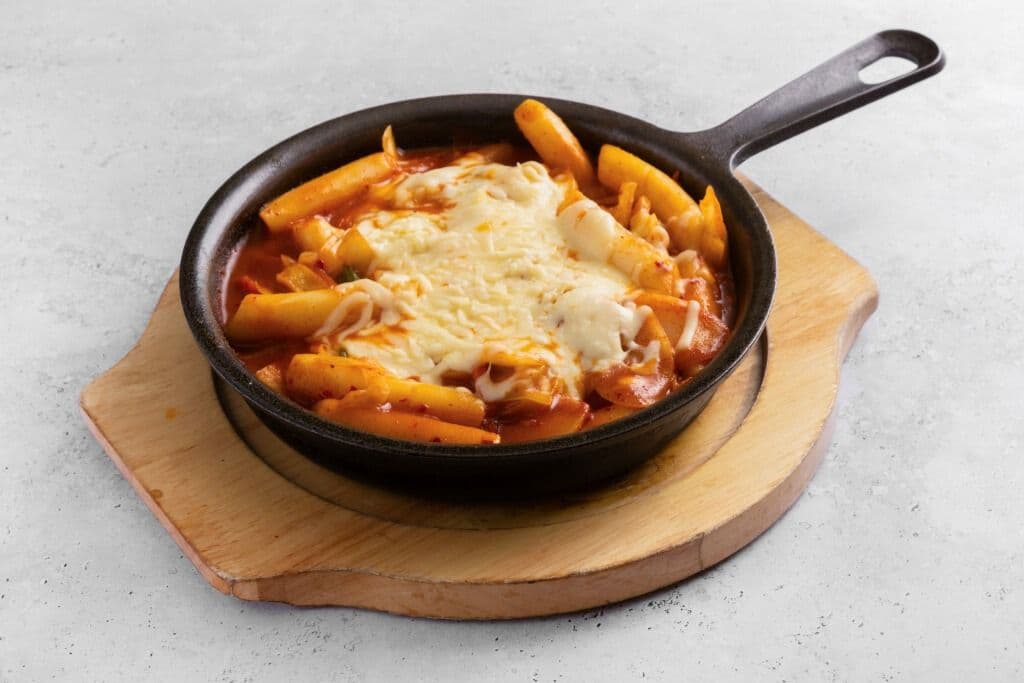 75. Spicy Cheese Ddukbokki