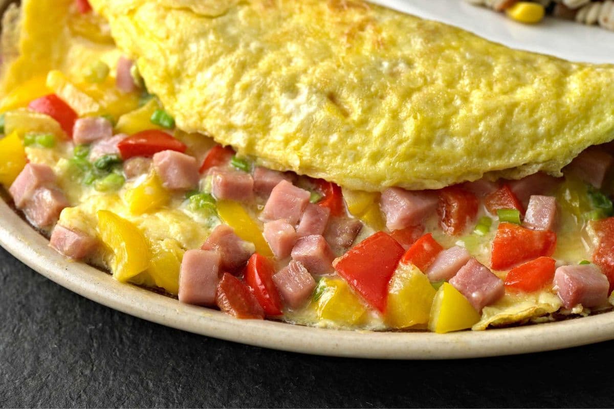 Meaty Omelette