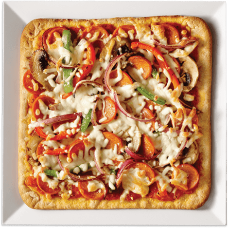 Pizza traditionnelle (modérée) / Traditional Pizza (Modest)