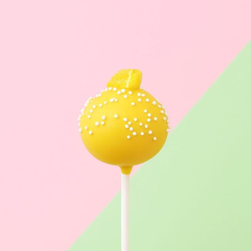 Lemon Cake pop