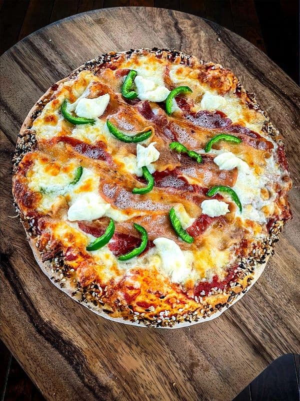 12" Bacon Jalapeno Pizza