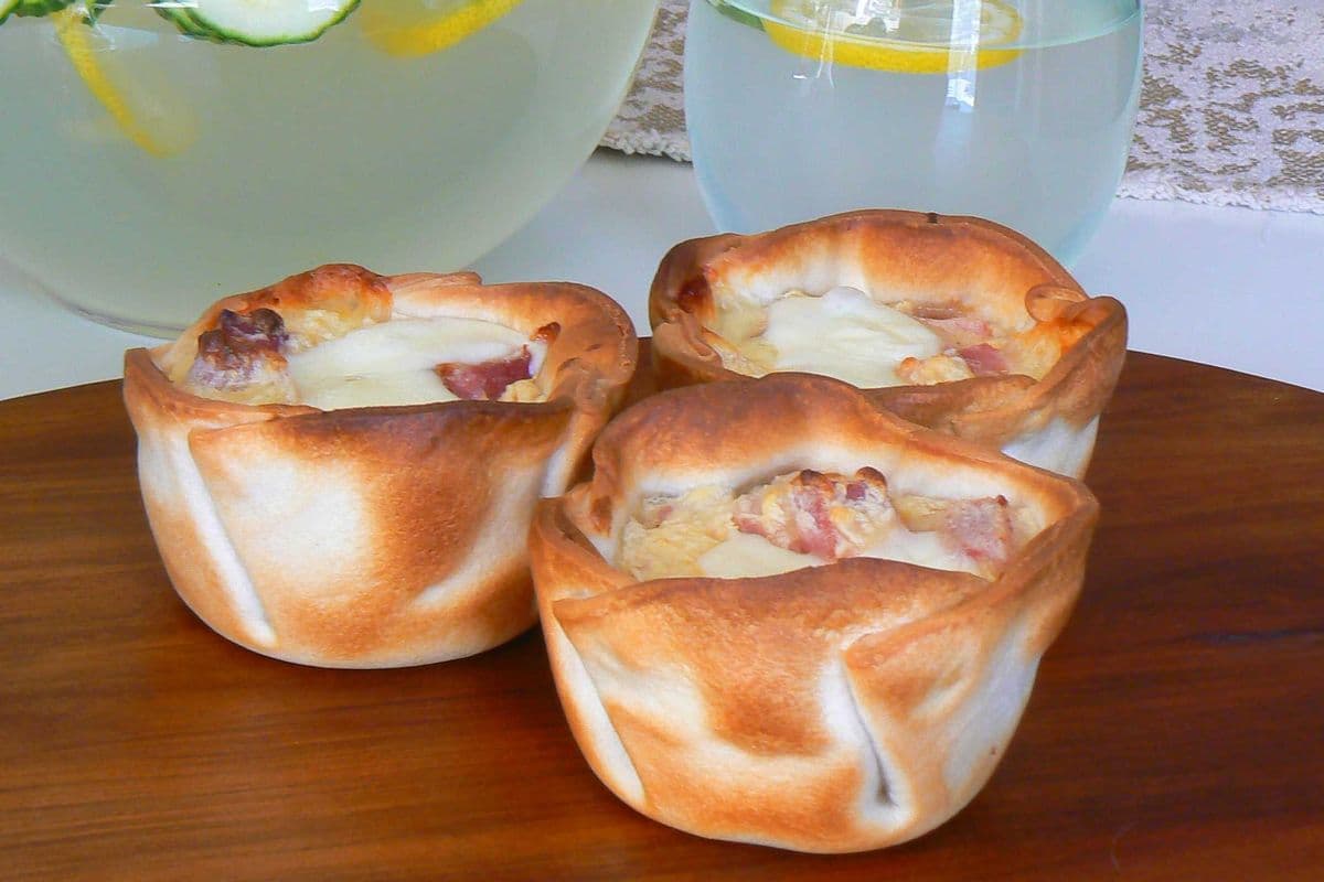Ham and Cheese (3 in round)
