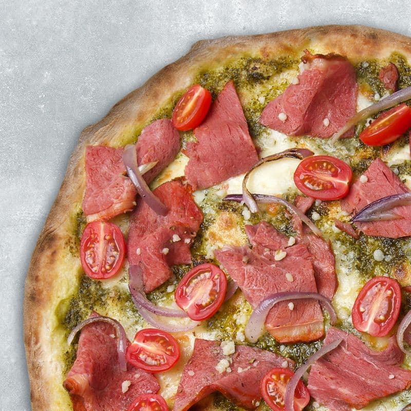 14" Pastrami di Manzo Pizza