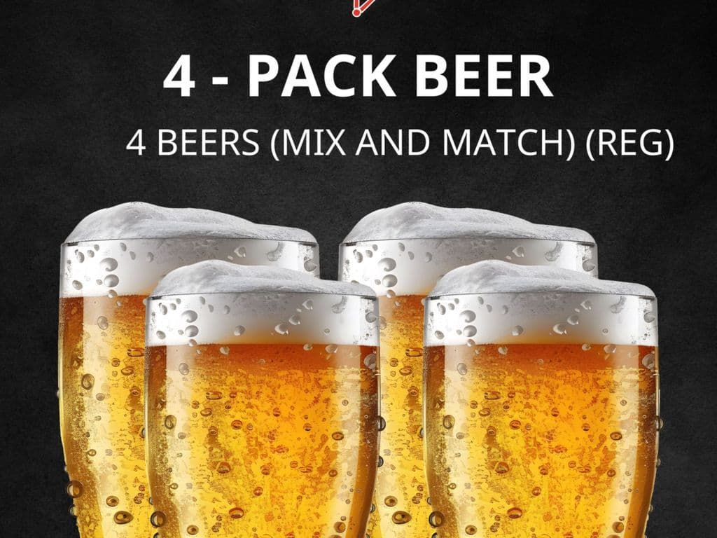 4 - Pack Beer