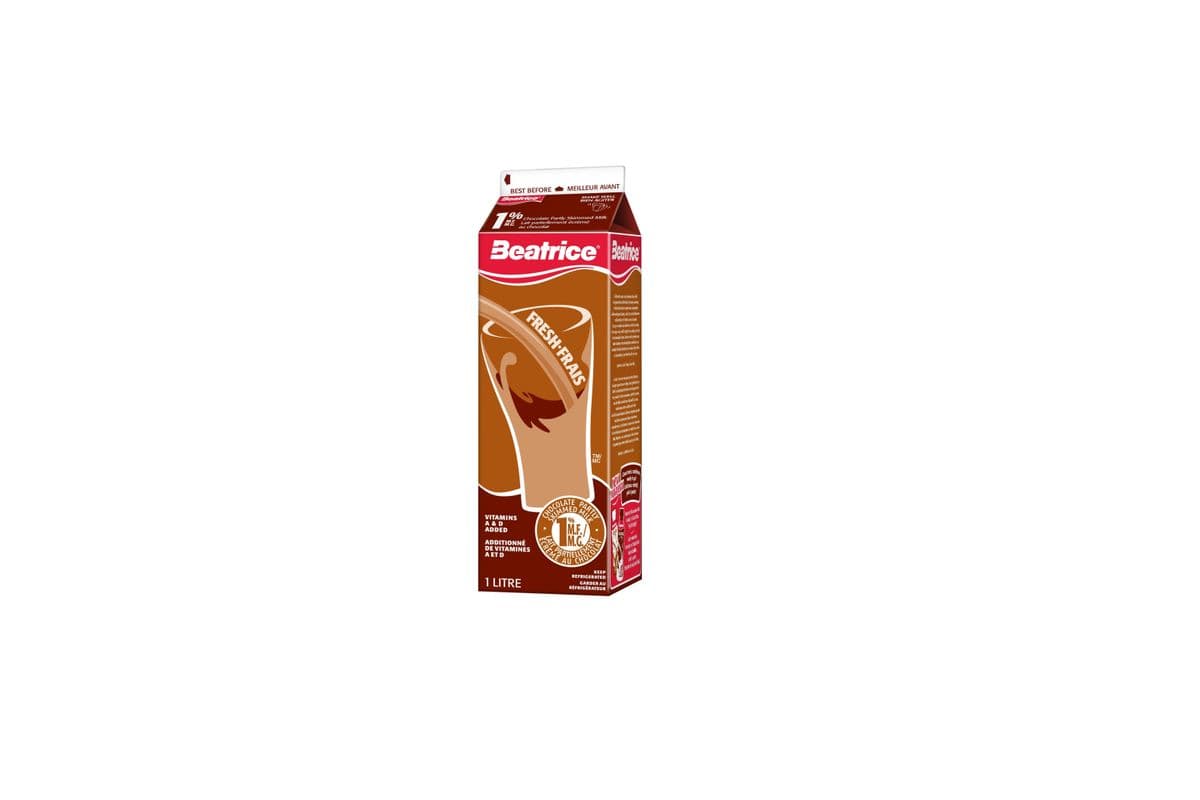 Beatrice 1% lait chocolat (1 L) / Beatrice 1% Chocolate Milk (1 L)