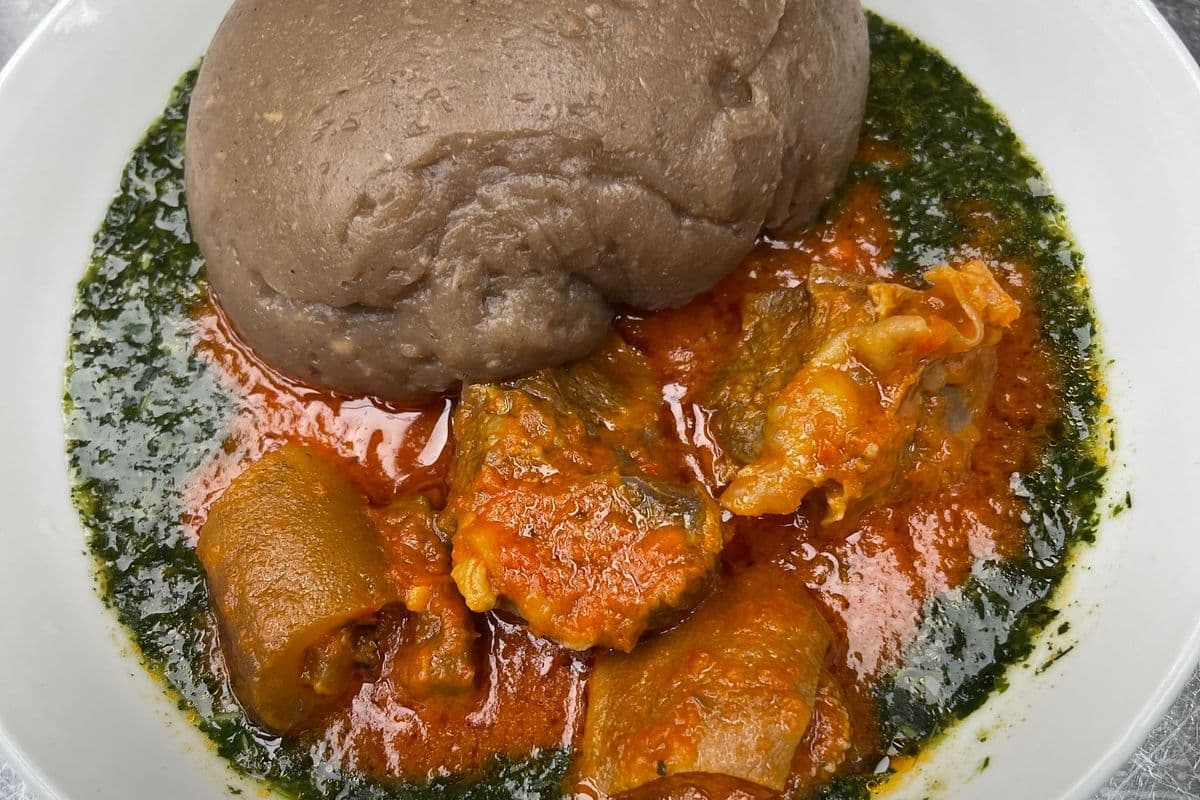 Ewedu and Amala