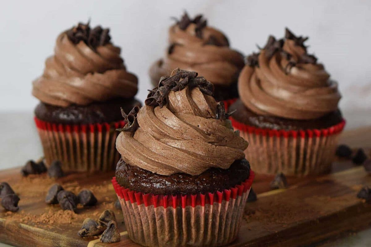 Double Chocolate Cupcake