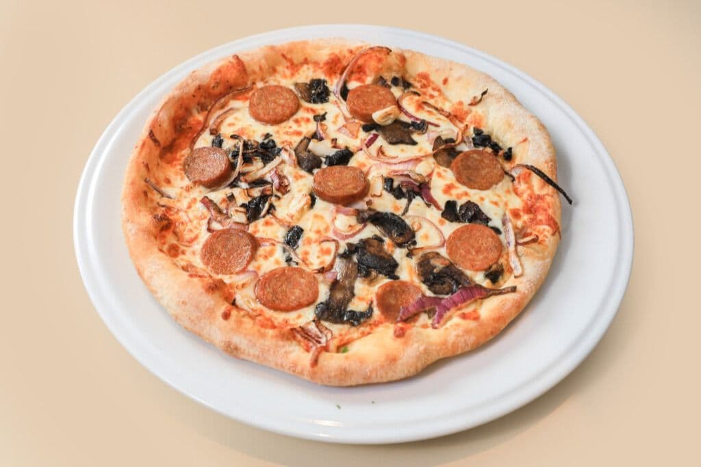 Pizza Saucisses (pour 1) / Sausages (For 1)