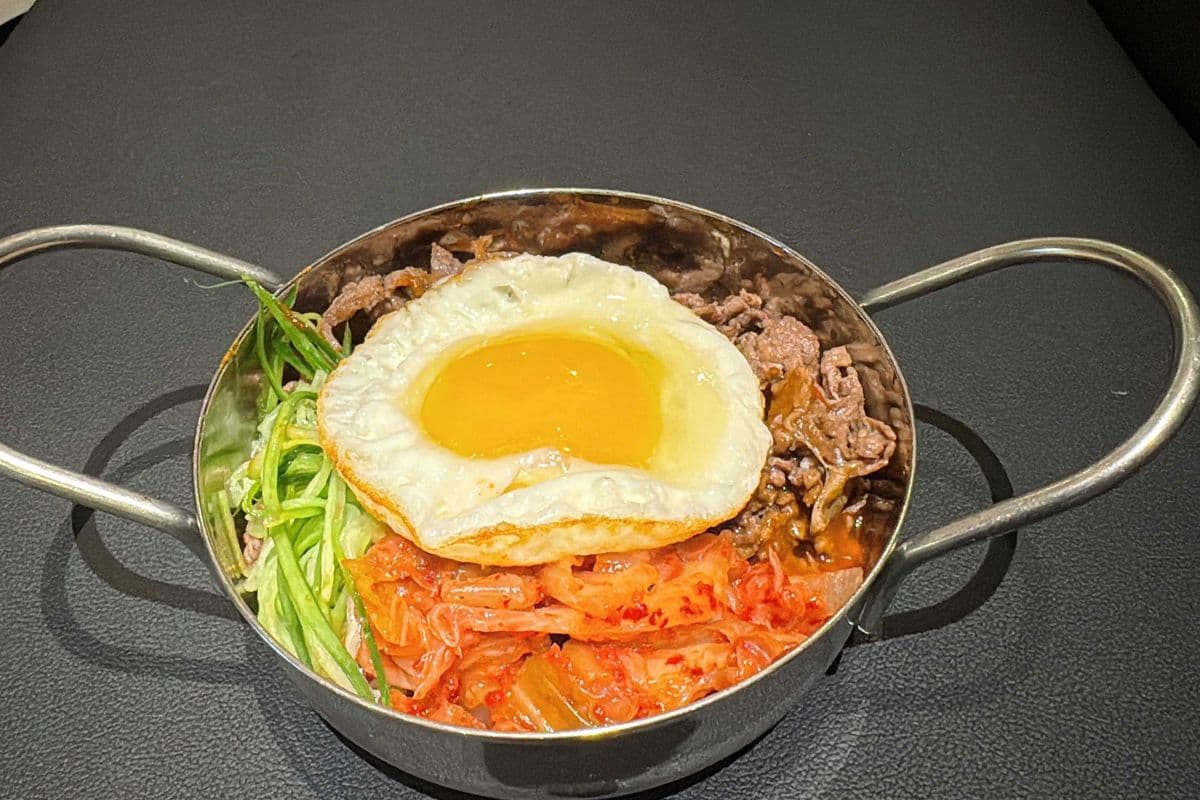 Bibimbap (beef and vegie)