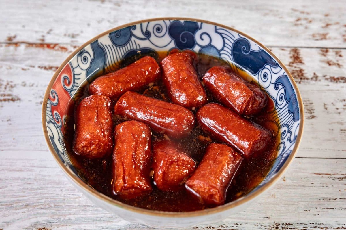 16. Saucisses cocktail sauce à l'ail