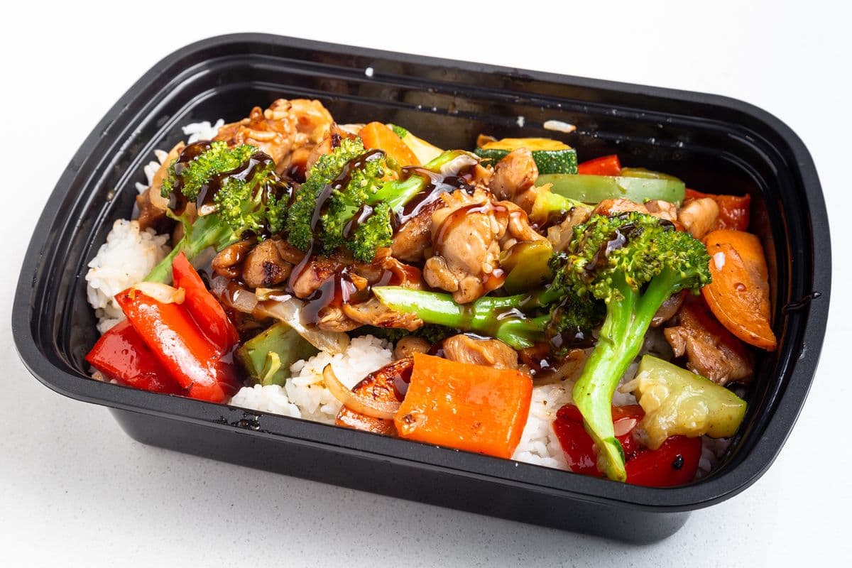 Chicken Teriyaki With Veggie