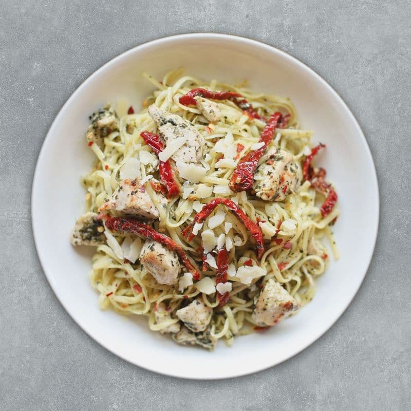 Chicken Pesto Linguine
