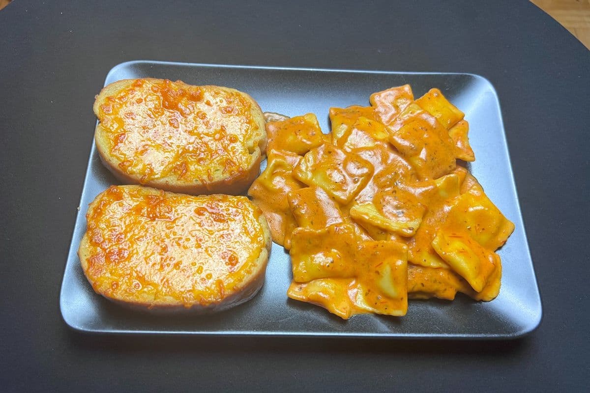 Ravioli rose