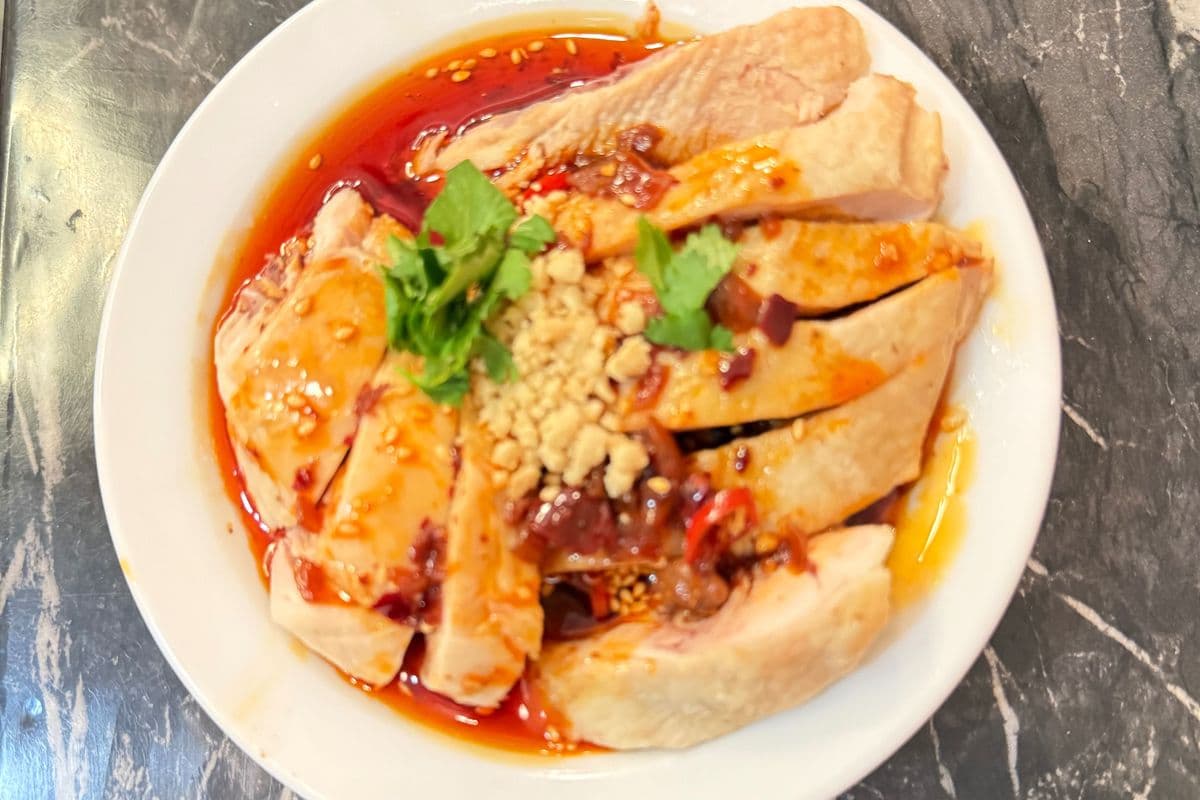 C7 口水鸡 Sichuan Chili Oil Chicken (bone in)🌶️