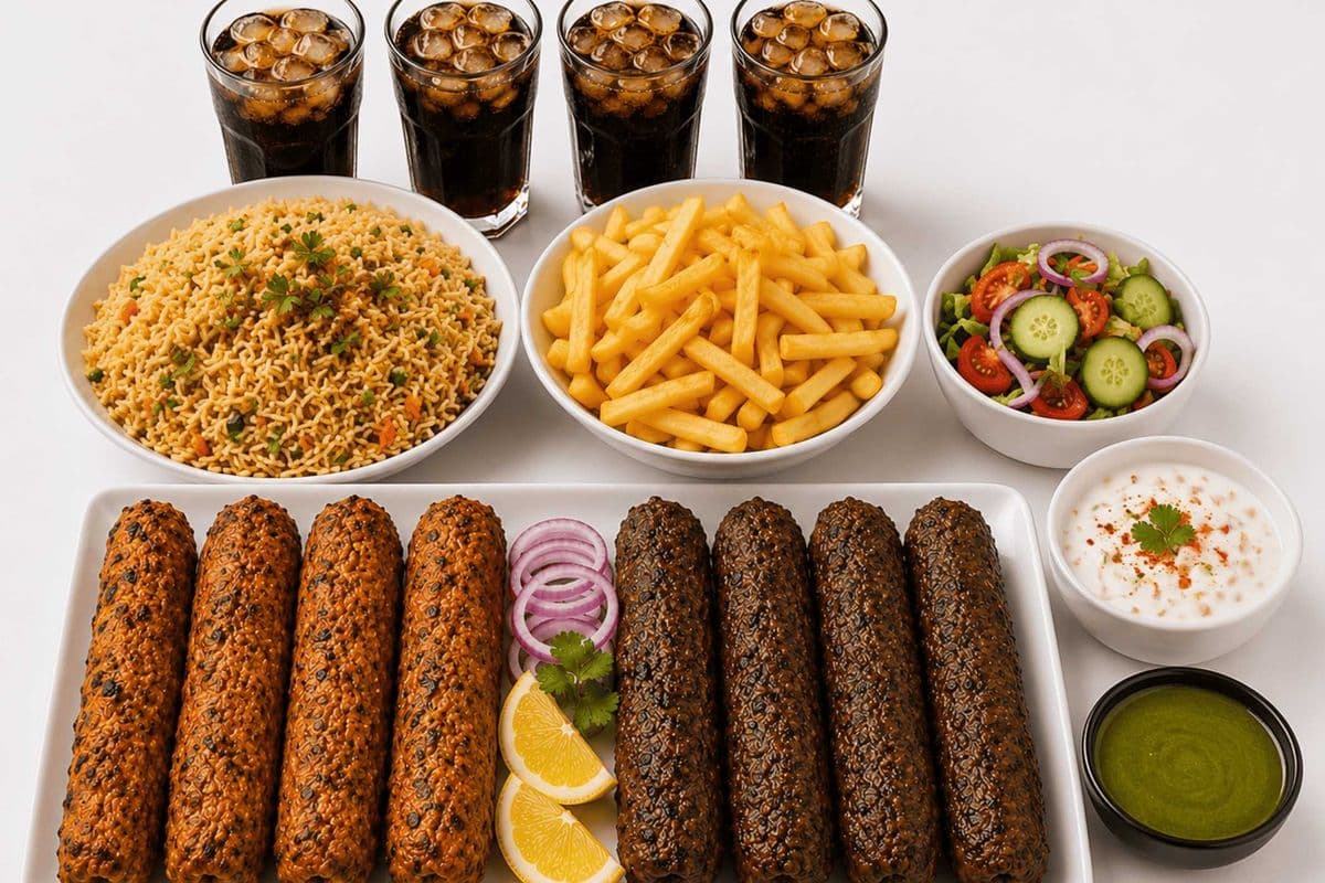 1 Kg Mixed Platter Combo 10 (4 People)