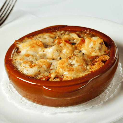 CREVETTES GRATINÉES / SHRIMP AU GRATIN
