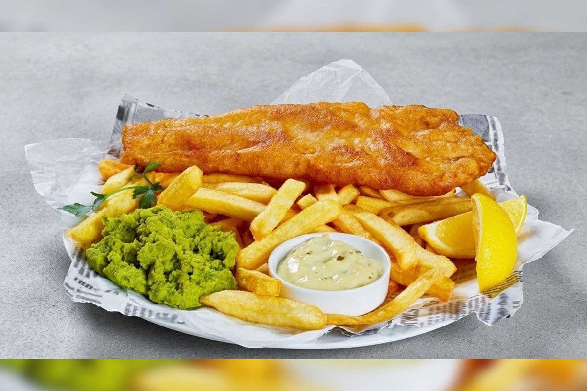 Crispy Golden Fish & Chips