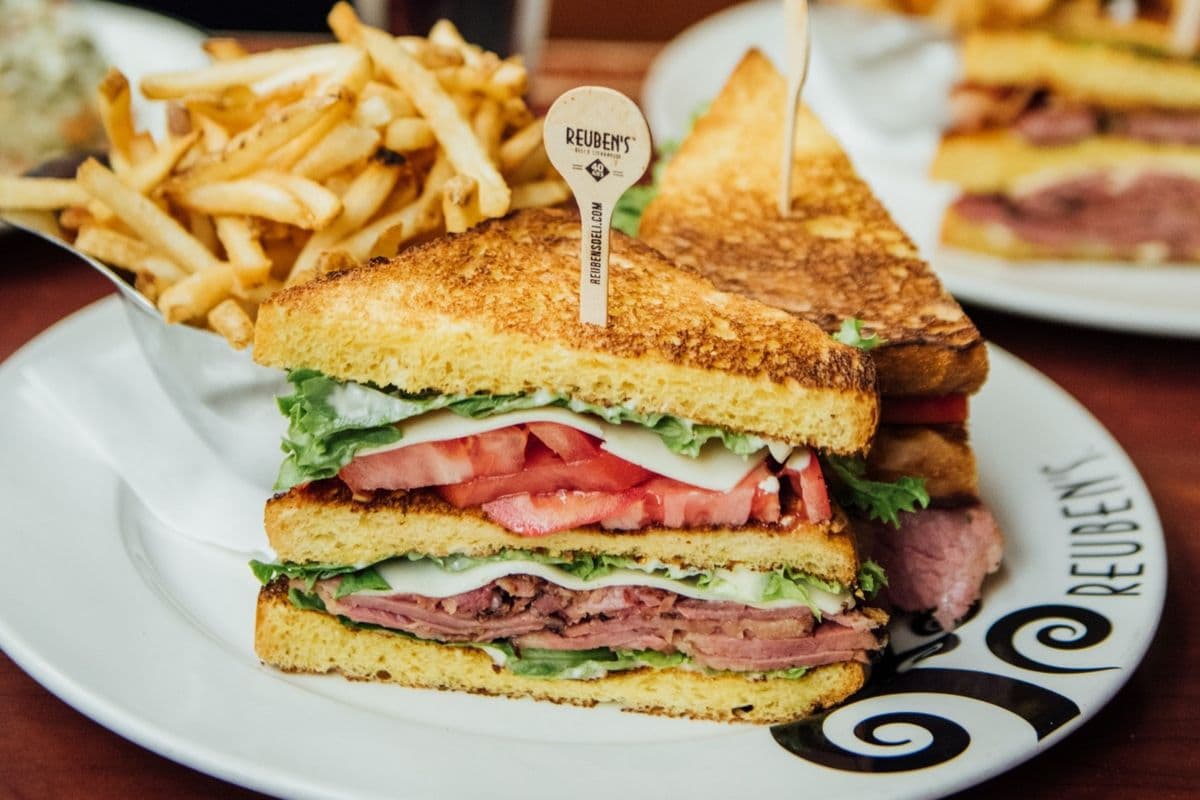 Club Reubens (viande fumée) // Reubens Club (smoked beef brisket)